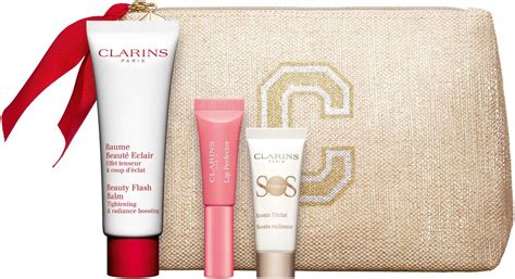 clarins beauty flash balm collection.